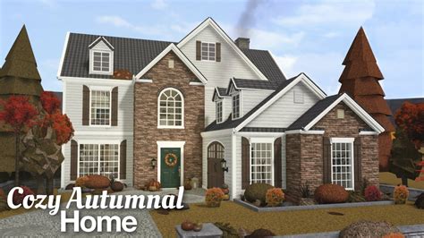 autumn bloxburg house|aesthetic bloxburg house ideas.